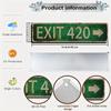 1 шт., винтажный деревенский ретро-уличный знак Stoner Avenue - 4''x16''/10см*40см - отлично подходит для украшения комнаты, дома и стены