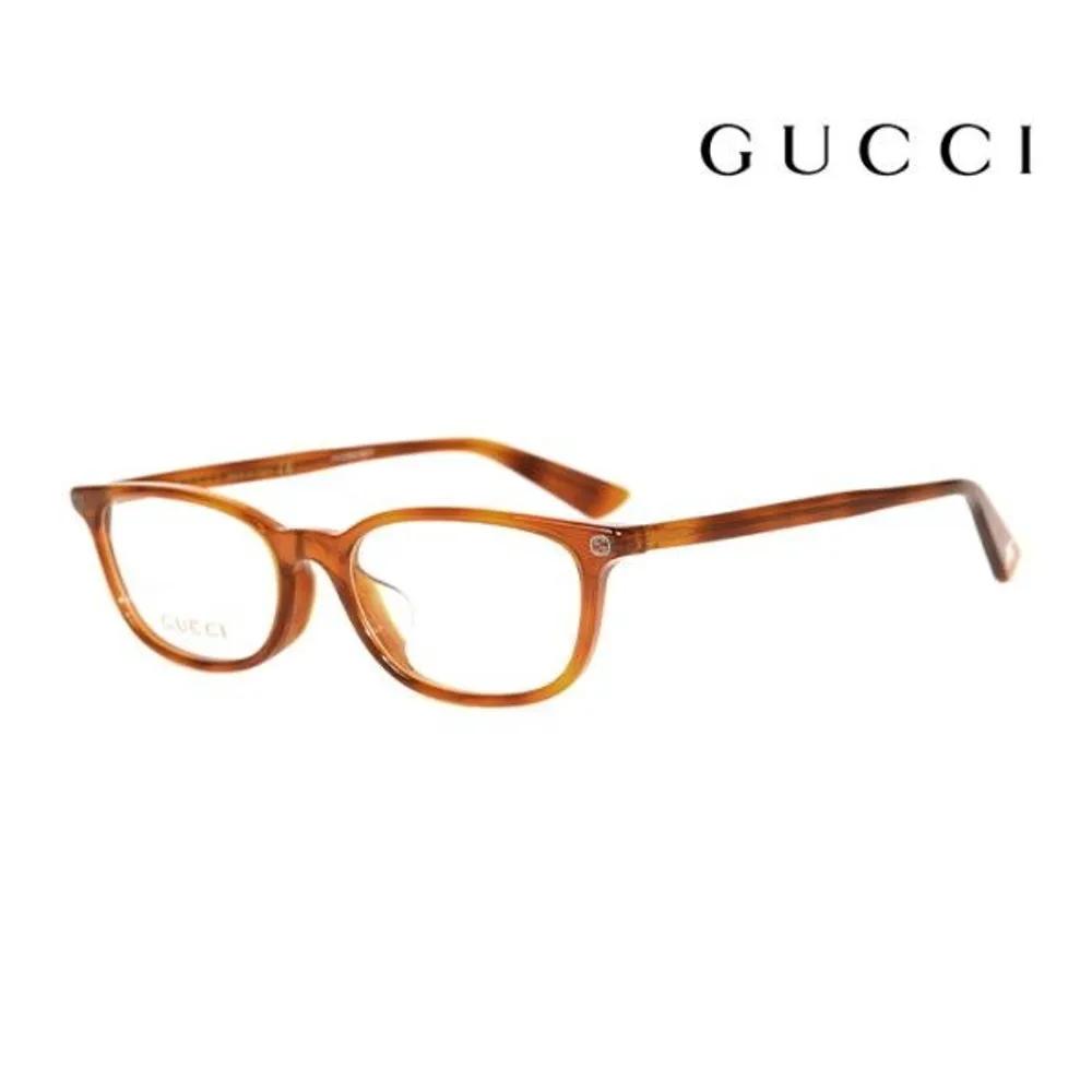 [Gucci] Eyeglass Frames GG0123OJ 003 Square Horn-rimmed Glasses for Women and Men