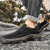 Fashion Man Travel Walking Shoes Outdoor Camping Hiking Shoes Mens Loafers Climbing Men's Footwear Men Genuine Leather Sports Sneakers