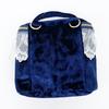 Moomin Lace and Velour 2way Vanity Bag (Navy) Little My MOOMIN