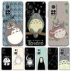 Cute My Neighbor Totoro Ghibli Anime For Xiaomi Poco X3 NFC F3 M3 X4 M4 Pro 5G Phone Case Mi 11 Lite Ultra 11T 11X 12 11i Cover