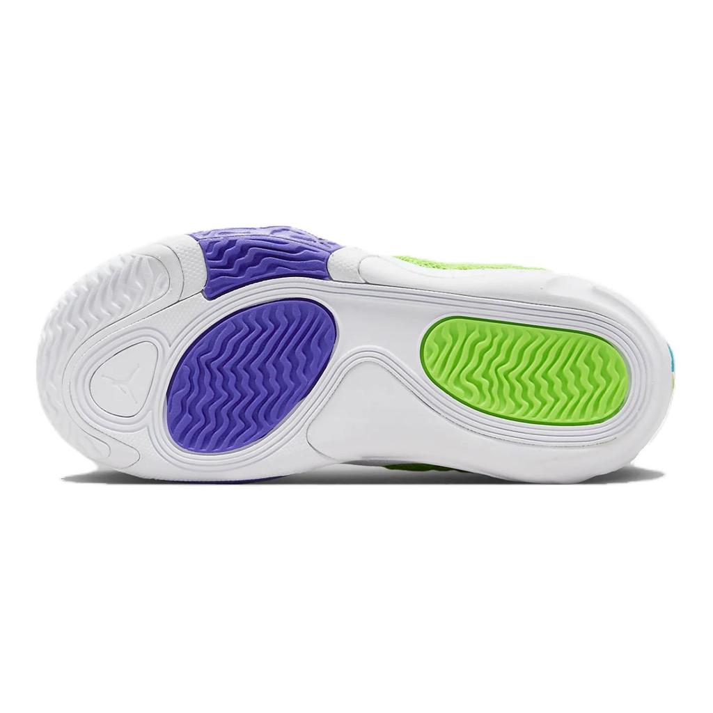 Air Jordan Tatum 2 GS Wave Runner Детские кроссовки Синий Гипер-нефрит Белый HJ7382-303