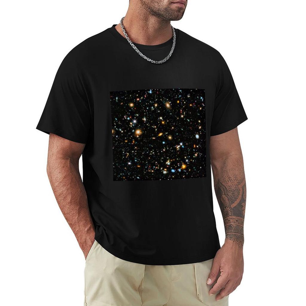 Hubble Extreme Deep Field TShirt Urban Casual Loose Fit Tee