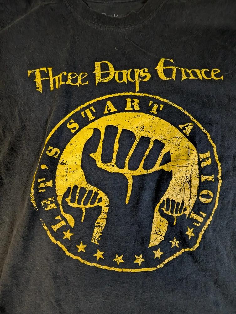 Three Days Grace Let's Start A Rio Унисекс S-5XL Бесплатная доставка MQ375 Унисекс Футболка