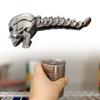 Multifuntional Skull Shape Aluminum Alloy Opener for Beer Bottles Kitchen Tool Bottle Opener for Drink Enthusiasts