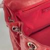CHANEL CC Mark Lipstick Double Chain Crossbody Flap Bag Shoulder Bag Red/pink
