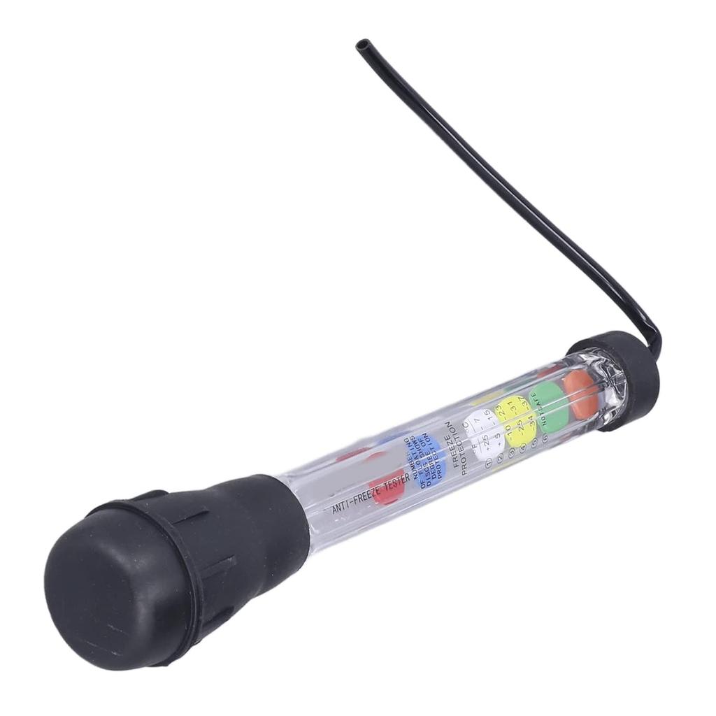 Автомобильный ареометр-тестер для антифриза и охлаждающей жидкости, Качественный анализатор, Материал АБС и Резина, Прозрачная стеклянная трубка, Инструмент для быстрого обнаружения