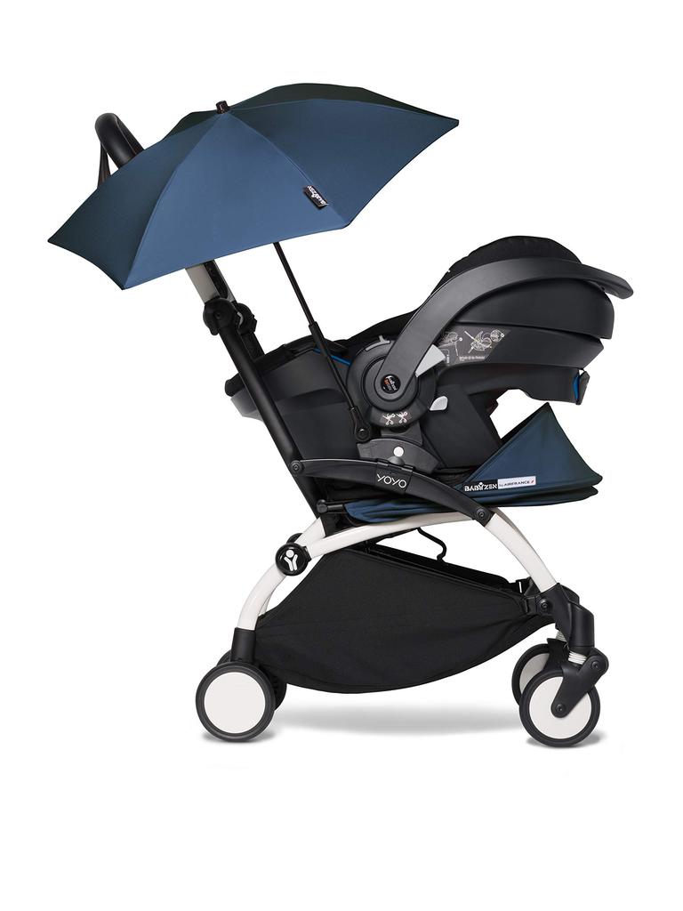 Stokke YOYO Accessory Navy Stroller Sunshade UPF Light Available In Various Easy (Official) Parasol, Blue, Accessory, Cover, 50+ Protection, Blocking,