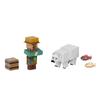 Mattel Minecraft Action Figure & Accessory 2-Pack, 3.25-inch Scale, Pixel Design Collector Toy Set (Characters May Vary)