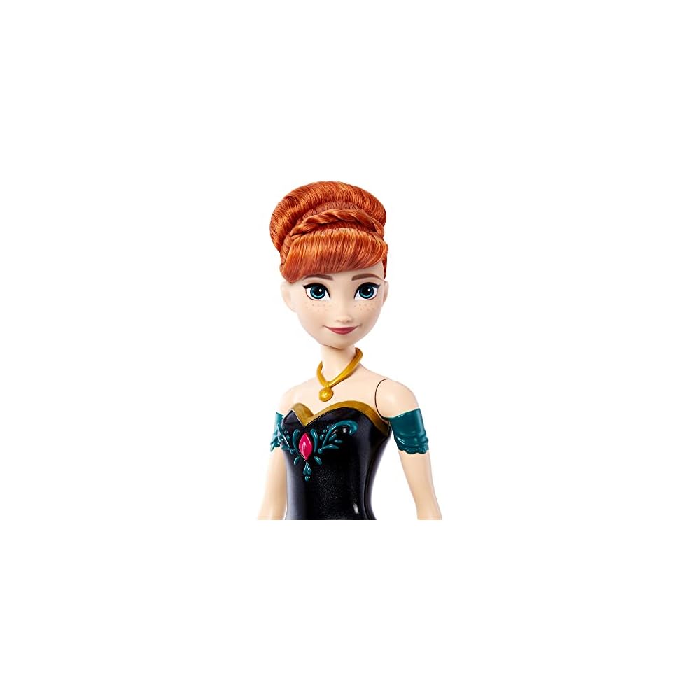 Mattel Disney Холодное Сердце Анна Поющая Кукла 30 Секунд 3+ Лет Игрушка для Переодевания