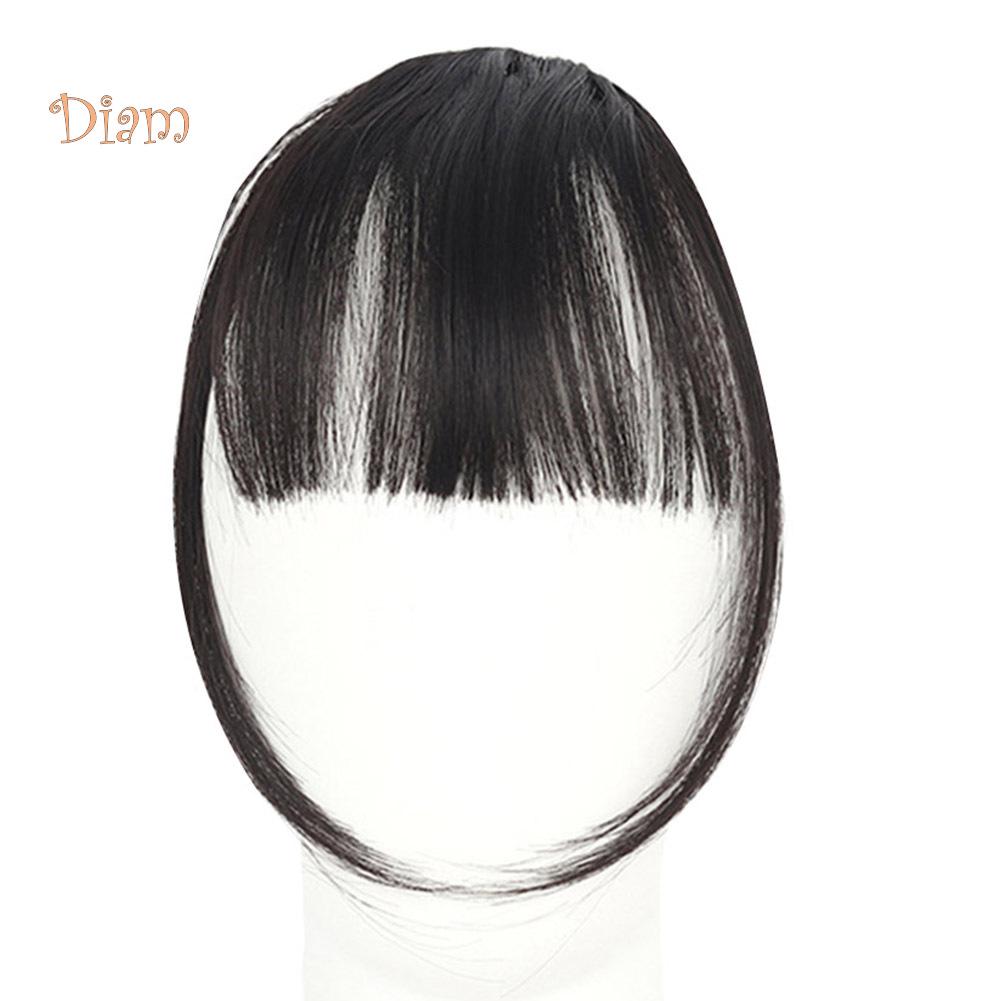 NO.PS Модные мини-воздушные челки с бахромой из синтетических накладных волос для косплея