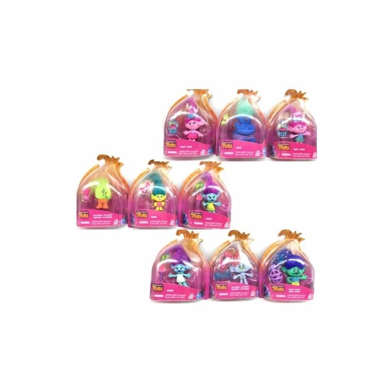 Premium 15cm Trolls Character Toys Featuring Poppy Branch Biggie For Kids