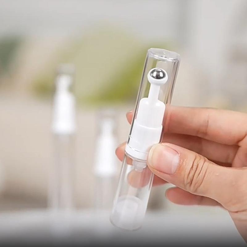 15 мл жидкая основа многоразовые флаконы косметика крем для глаз роликовый шарик вакуумный флакон дорожный портативный пустой флакон