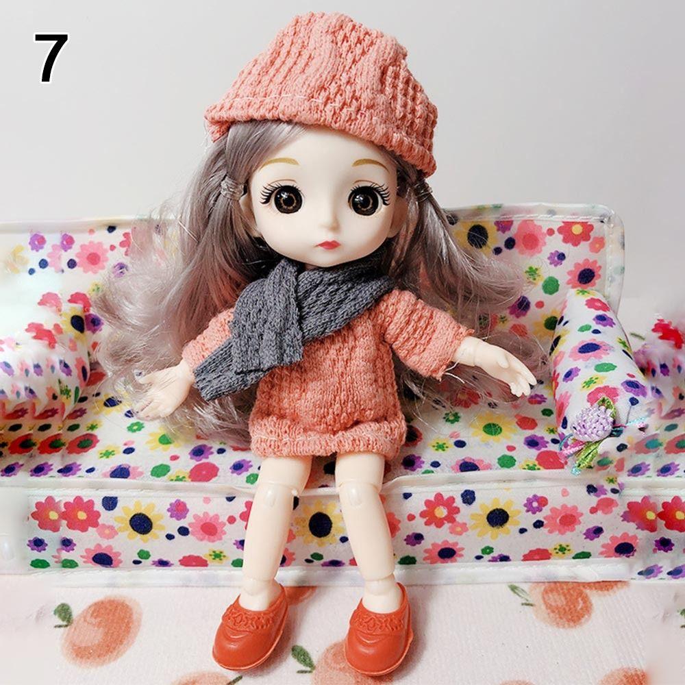 Casual Wear High-end Dress Up 20 Styles 1/12 Doll Dress Doll Skirt Suit for 16~17cm Doll