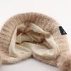 Plush Winter Baby Hat Pompom Ear Protection Warm Knitted Beanie Cap