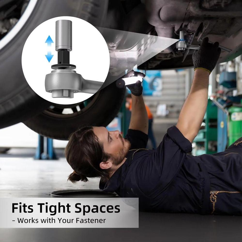 4Pcs Drive Reducing Drive Ratchet Adapter Multi-function Low Profile Reducer  Tight Spaces