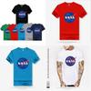 Usa Fashion Chic Nasa Retro Logo Vintage Look Space 80's Cotton T-shirt For Men