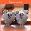 Cuter Meiji And Dashi Pendant Plush Keychain Pp Cotton Stuffed For Decoration