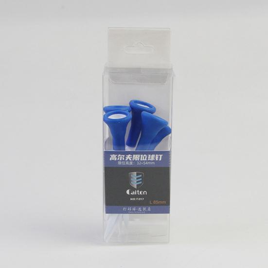 5Pcs Golf Tees Compact Size Height Adjustable Lightweight Unbreakable Low Friction Golf Tees