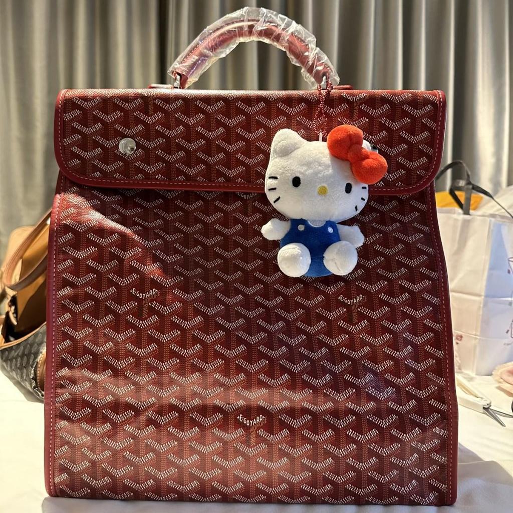 2025 Goya Houndstooth Large Capacity Unisex Commuter Backpack