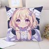 Pillow Cases Decorative Pillows Covers Anime Girl Pillowcase  Pillowcases  Cushion Cover  Fall Decor Sofa Pilow