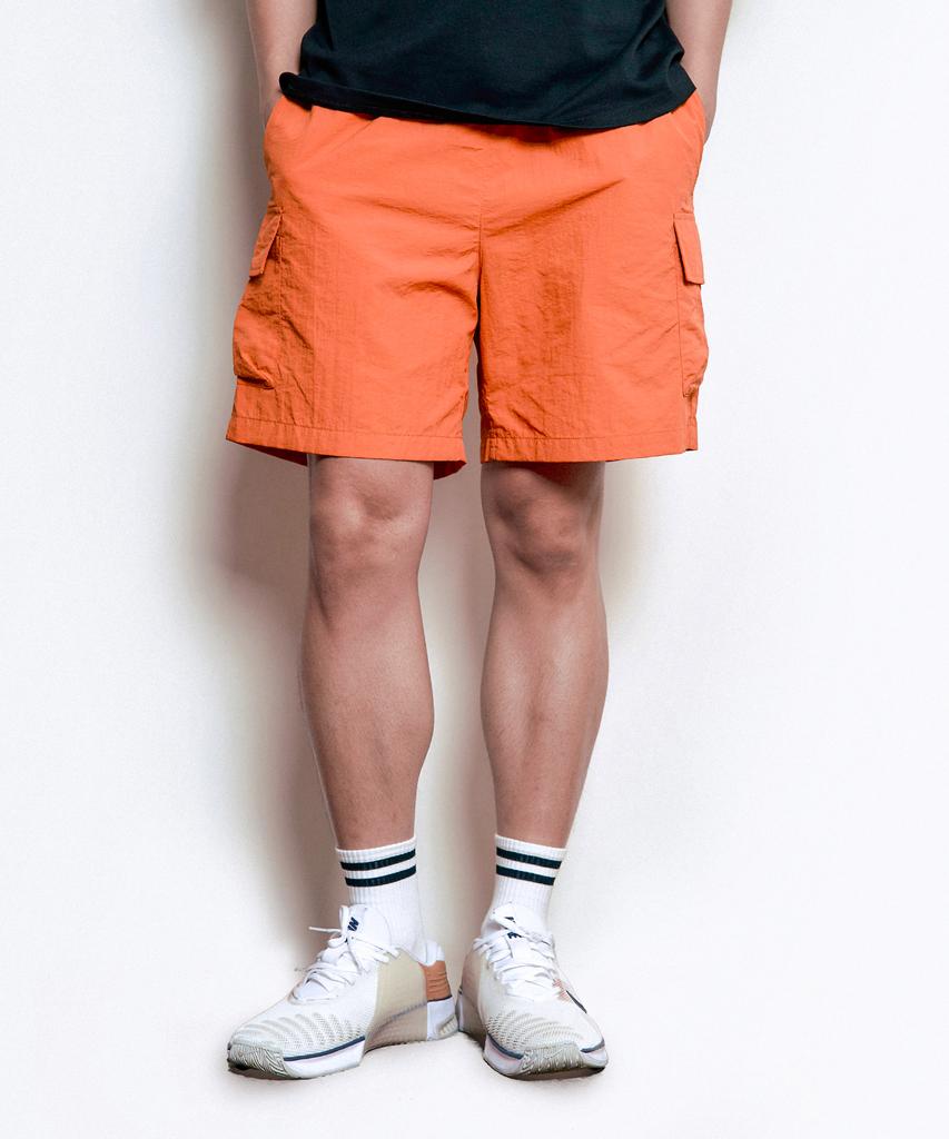 WILDROCK Crispy Nylon Cargo Shorts_Orange