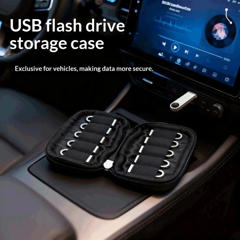 Чехол для USB-флешки Чехол для хранения Держатель Сумка для хранения USB-флешка Организатор электронных аксессуаров Для USB-флешки Ручки