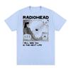 Radiohead Винтажная футболка Рок-группа Футболки Одежда Хлопок Унисекс Футболка Новая ФУТБОЛКА Женские топы