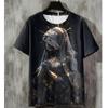 Аниме Мужская футболка Сексуальная Красота 3D Печатные футболки Harajuku Футболки с коротким рукавом Повседневная свободная мужская одежда больших размеров Y2k Топы