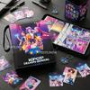 KPOP Demon Hunters Holder Binder Anime Portable Zipper Trading Card Protector Albums Collections Folder 400Pcs Book Fans Toys