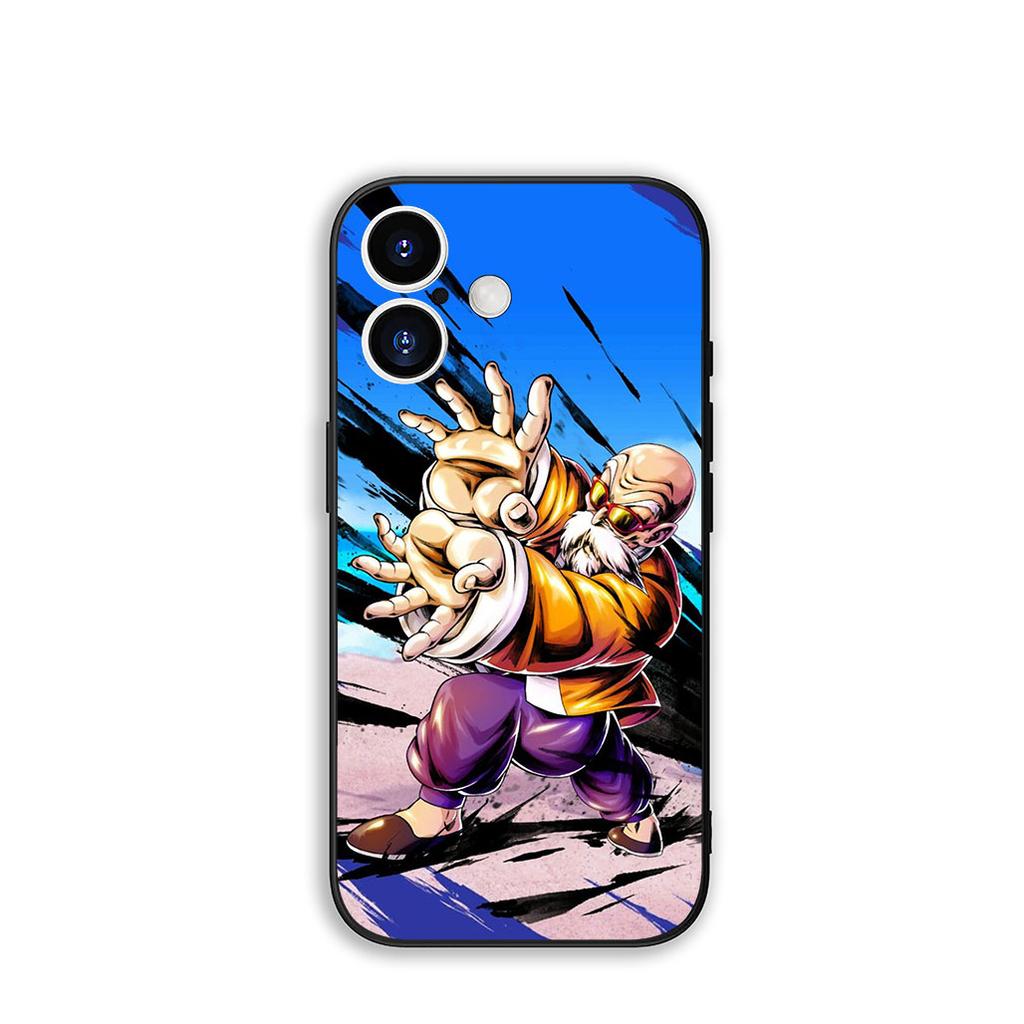 Cover Master Roshi Dragon Gokus Ball Kame Sennin for Apple iPhone 16 15 14 Plus 13 12 Mini 17 Pro Max + ProMax 16E Air 15+ Case