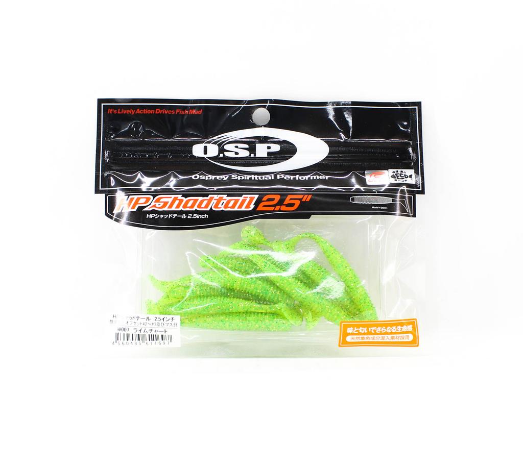 OSP Мягкая приманка HP Shad Tail 2,5 дюйма W-007 (1697 г.)