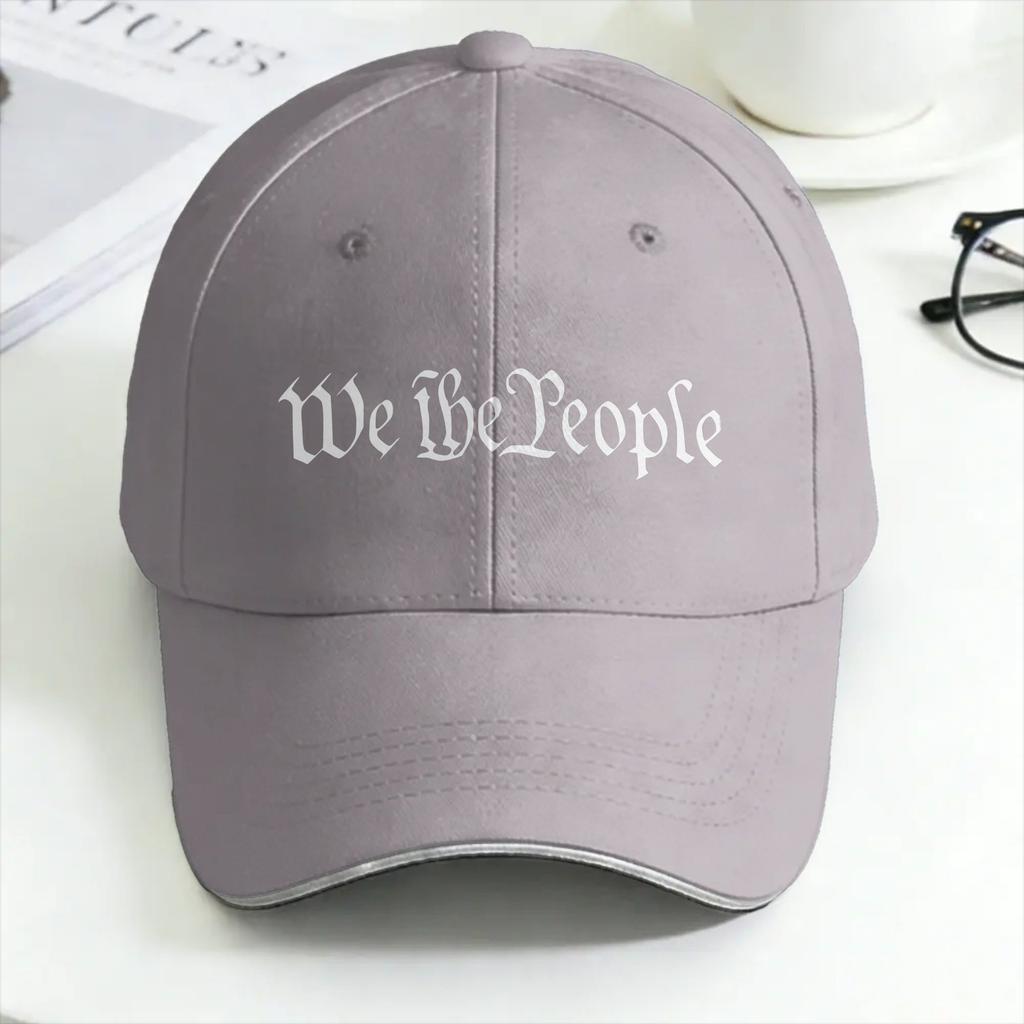 We The People th USA University Baseball Cap Unisex Unisex Print Hip Hop Hats Summer Stylish Running Wholesale Snapback Cap