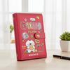 PU Leather Saving Money Binder Handbook Planner Organizer Easy To Use Account Book  Family
