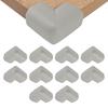 COUMENO Corner Child Safety Corner Protection Easy Ideal for Protecting Pack of Gray Guards, Covers, Installation, Furniture, 10,