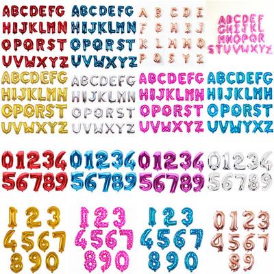 Фольгированный воздушный шар в форме цифры или буквы. 1 штука