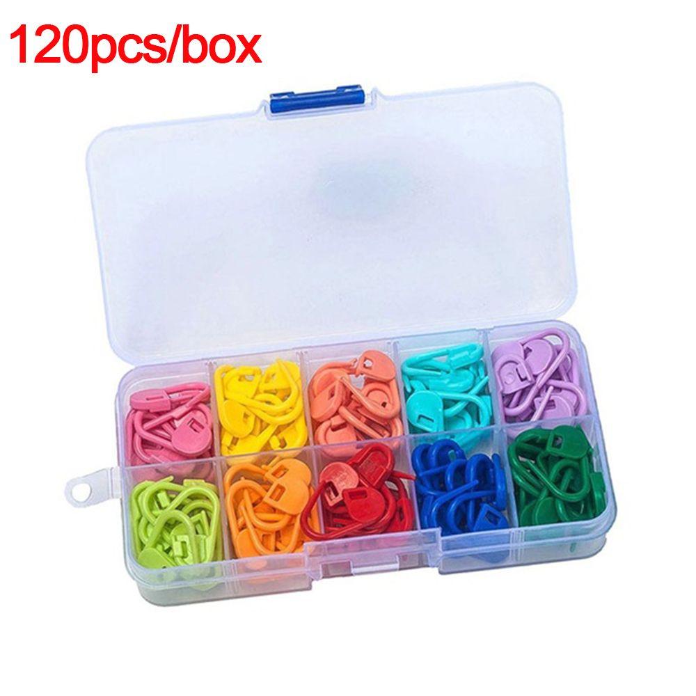 Locking Stitch Markers Craft Knitting Accessories Needle Clip Sewing Supplies Crochet Hook Kits