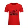 Casual Short Sleeve O Neck Letter Printed Cotton T Shirt Men White Black