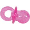 Jouet - TPR - Tetine Pop - 10 Cm - Framboise - Pour Chien Moyen