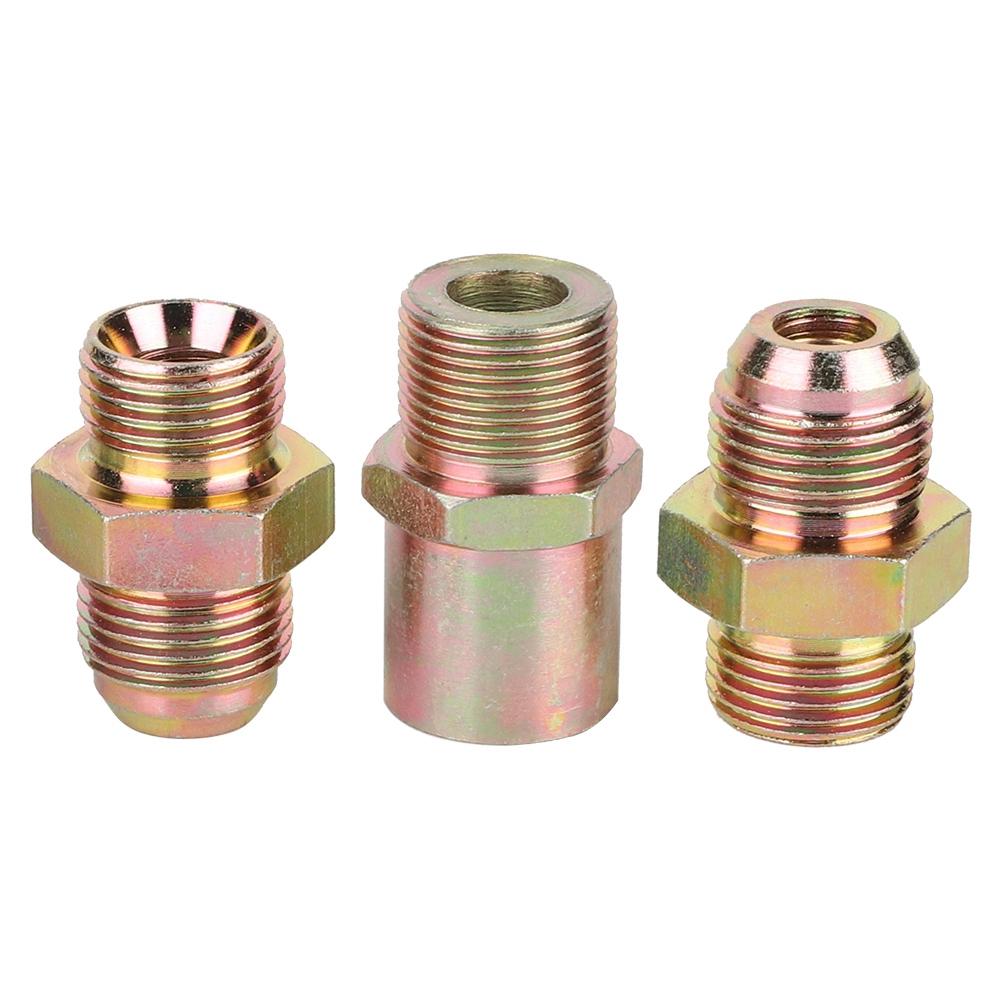 AN10 Fittings Oil Cooler Plate Thermostat Adapter Oil Filter Adapter 3 Celsius 4-16 UNF