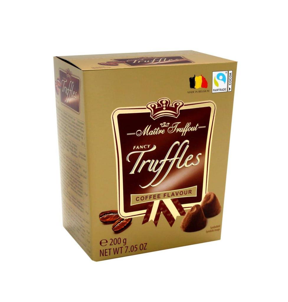 Бельгийские Кофейные Трюфели Maitre Truffout 200 г