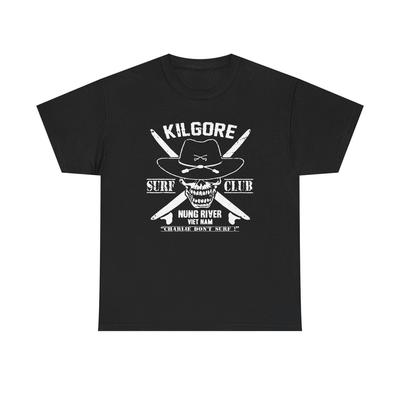 Футболка Kilgore Surf Club - Футболка с логотипом фильма «Апокалипсис сегодня»