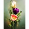 Diy Diamond Flower 5d Painting Vase Cross Stitch Kit Diamond Embroidery Rose Rhinestone Mosaic Art Picture Home Decoration Gift