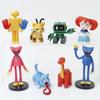 Poppy 8pcs Playtime Action Figures Huggy Wuggy Model Display Figures Topper Toys