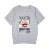 Футболка ONE PIECE с мультяшным принтом Графическая Летняя Одежда Оверсайз Короткий Рукав Смешной Повседневный Женский Топ