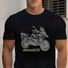 GS 1250 R 1250 GSЧерный Мотоцикл Хлопковая Мото Футболка Модная Повседневная Летняя Для Путешествий И Спорта
