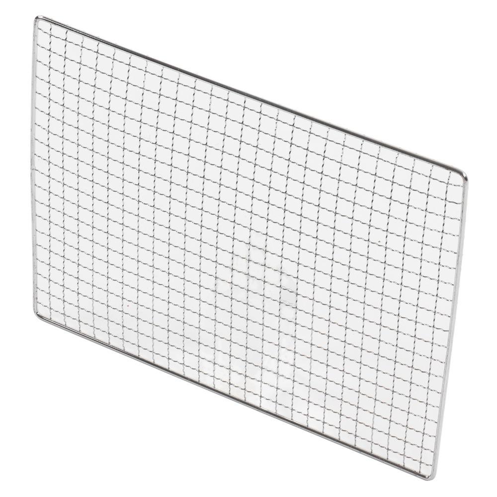 Rust Proof BBQ Grill Wire Mat Cross Wire Baking Rack BBQ Grill Net Outdoor Cooking Camping Picnics