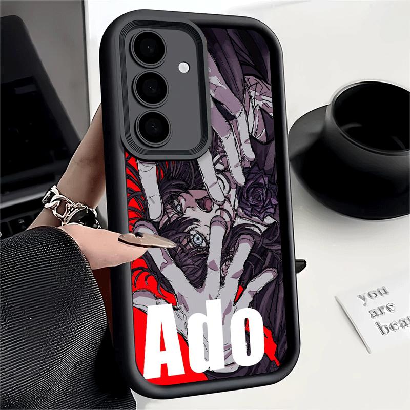 Phone Case for Samsung Galaxy S26 S25 Ultra S24 FE Ado Cartoon K-Kyogen X Uta Shell S23 Plus S22 + S21 S20 5G Soft Silicone Fund