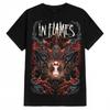 In Flames Унисекс Взрослая Футболка 'Призрак в моей голове'