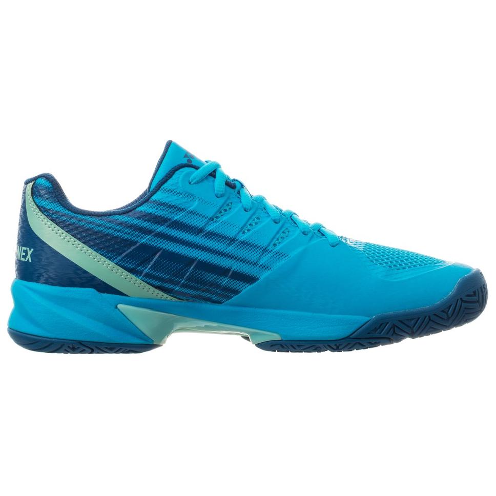 YONEX Серия Power Cushion Удобные Универсальные Нескользящие Прочные Низкие Теннисные Кроссовки Унисекс Синий Черный SHTTGC524